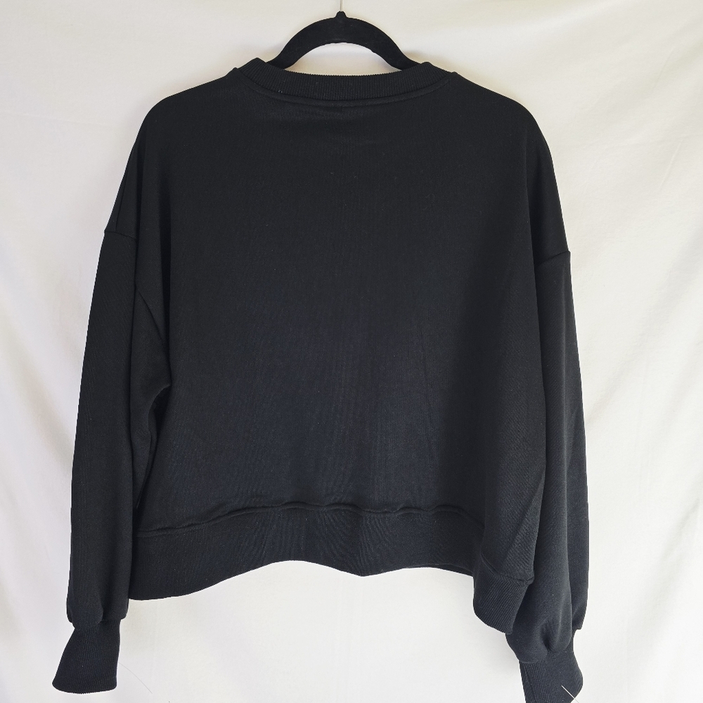 Nutcracker Soldiers Christmas Sequins Sweatshirt Sz M Soft Stretch NWOT - Picture 3 of 10